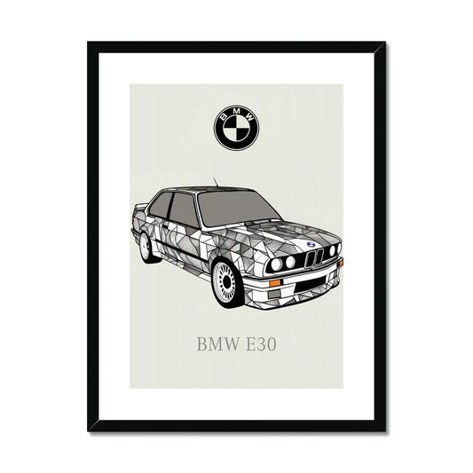 Art Print: BMW E30. 3 Series. EVO.