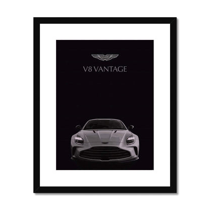 Aston Martin Vantage V8 - AMG - Car Art - Framed Prints - Car Posters