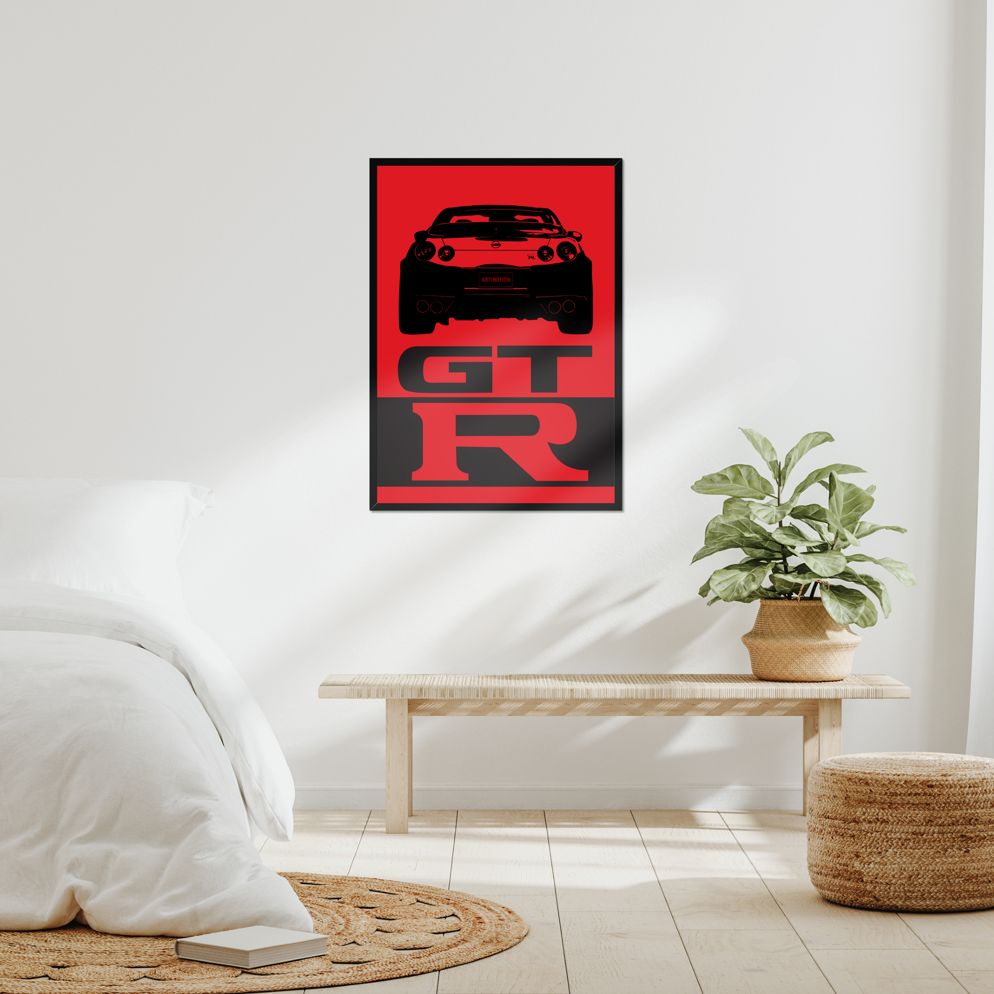 Nissan GTR R35. Nissan Nismo. Nissan GT-R Premium Framed Wall Art