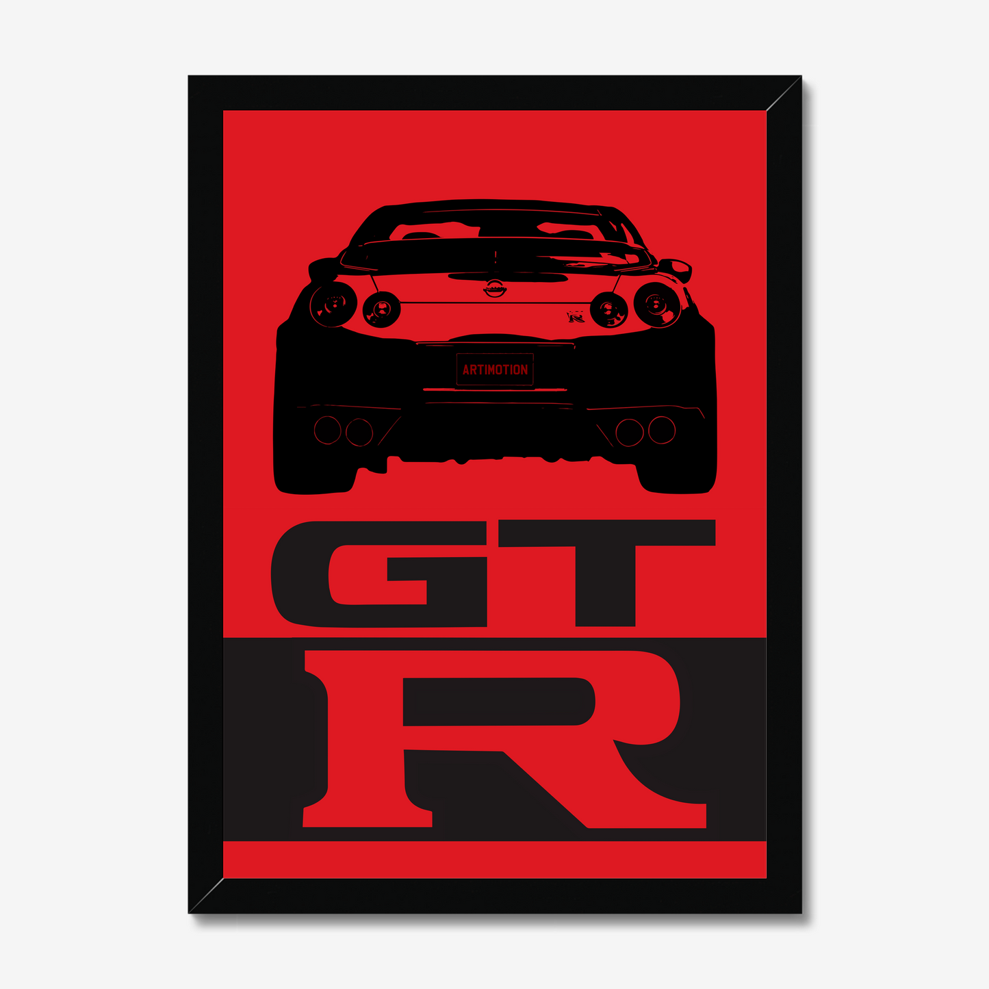 Nissan GTR R35. Nissan Nismo. Nissan GT-R Premium Framed Wall Art