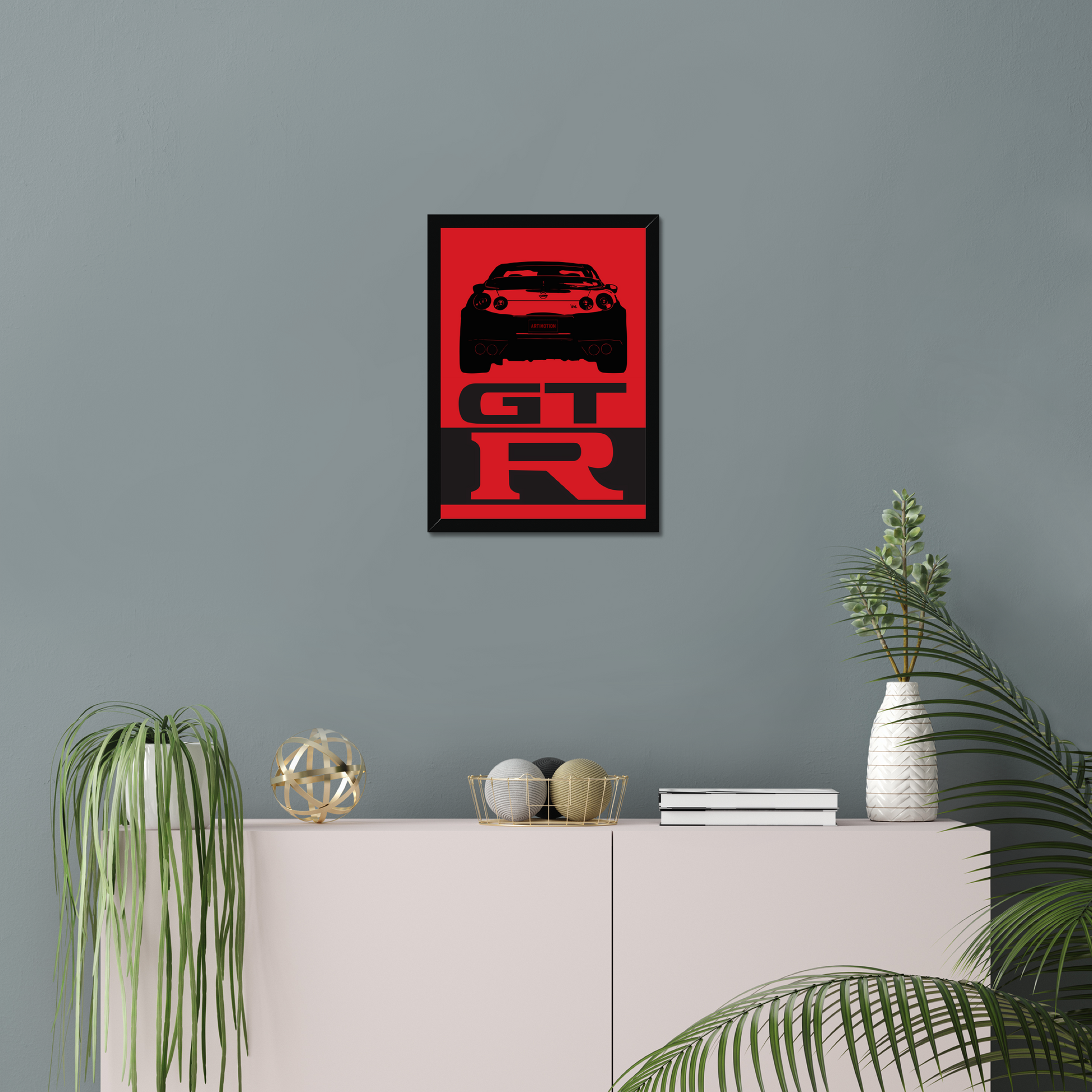 Nissan GTR R35. Nissan Nismo. Nissan GT-R Premium Framed Wall Art